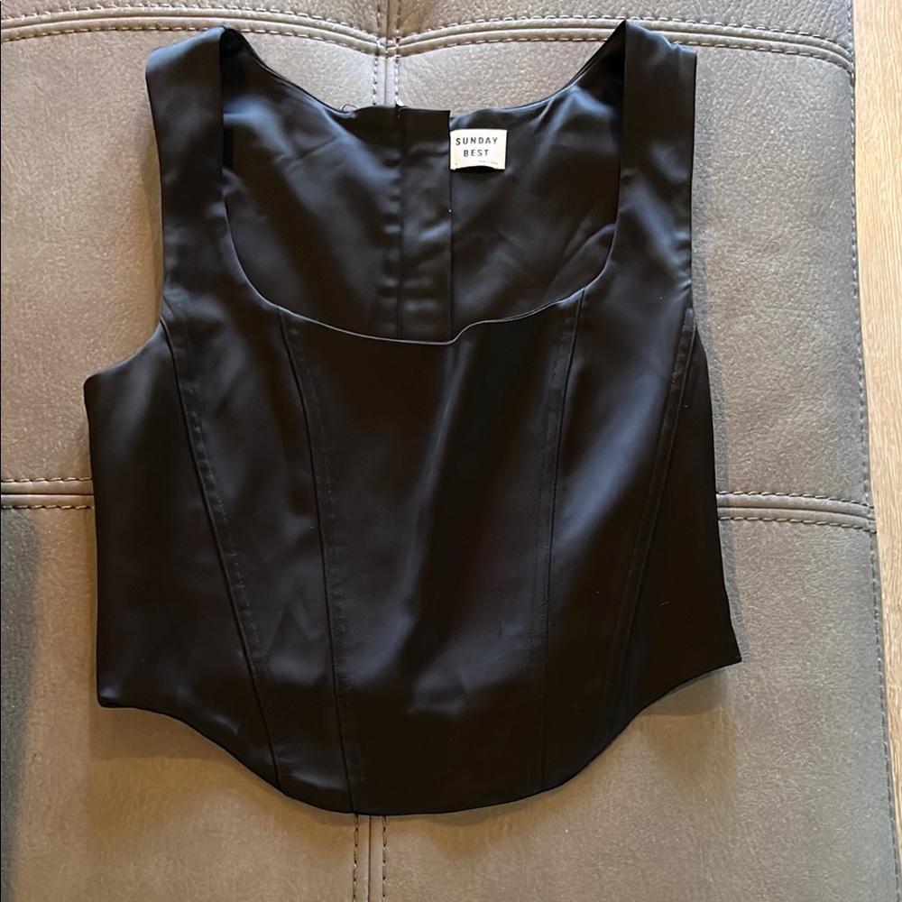 Aritzia Sunday Best Black Women's Top